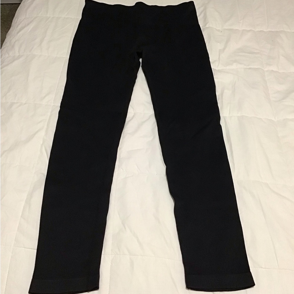 Classic Black Women's Leggings Size 2XL